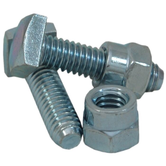 EAST PENN Steel Zinc Plated Battery Terminal Bolt With Shoulder Nut