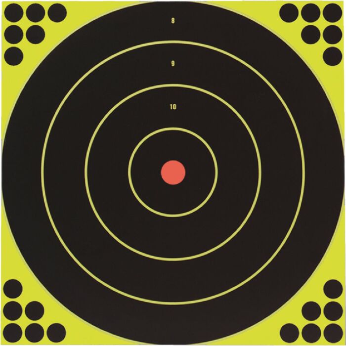 Birchwood Casey Shoot-N-C Sighting Adhesive Paper Bulls-Eye Target (5pk) 12 in.