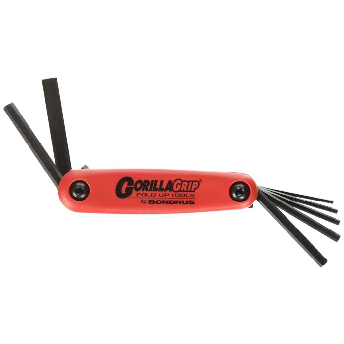 Bondhus Metric 7 Pieces 2-8 mm Fold-Up Tool