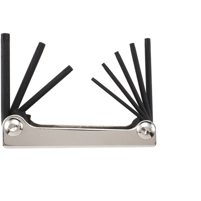 Bondhus 8 Pieces T9-T40 Torx Fold-Up Tool