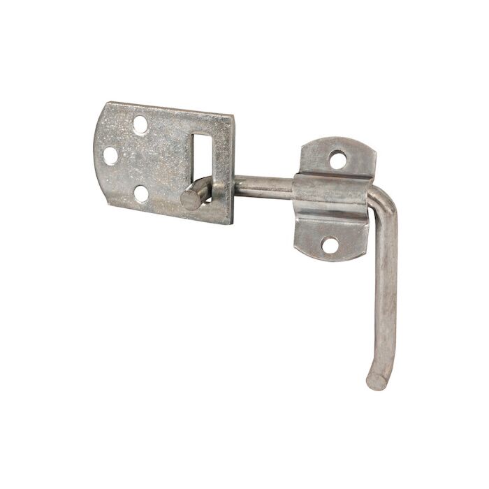 Buyers Zinc Plated 4.6 in Bolt-On Corner Security Latch Set