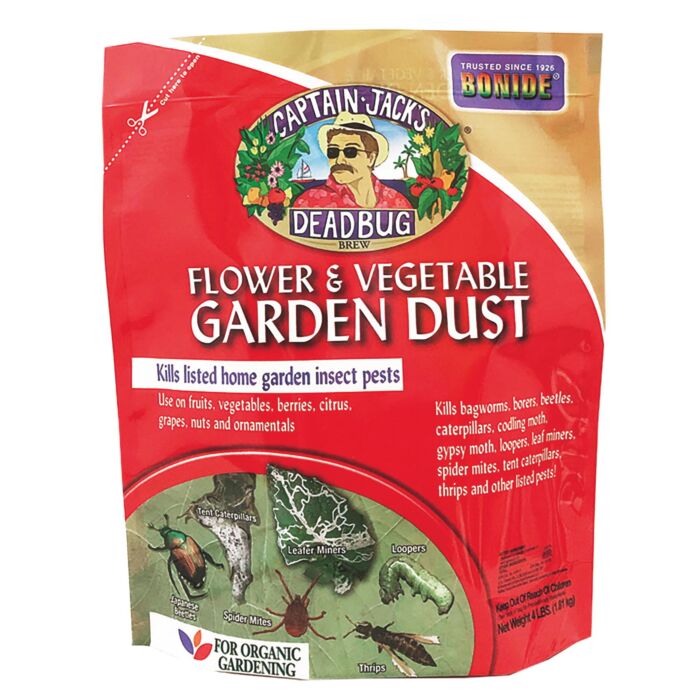 Bonide Captain Jack's Deadbug Brew Flower & Vegetable Garden Dust - 4 lb