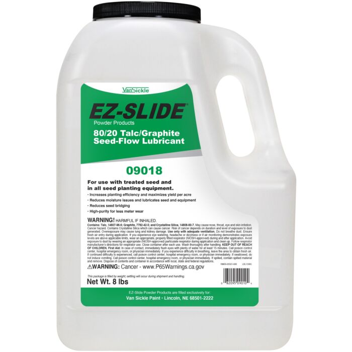 Van Sickle EZ-Slide 80-20 Talc/Graphite Seed-Flow Lubricant  8 lb. Jug