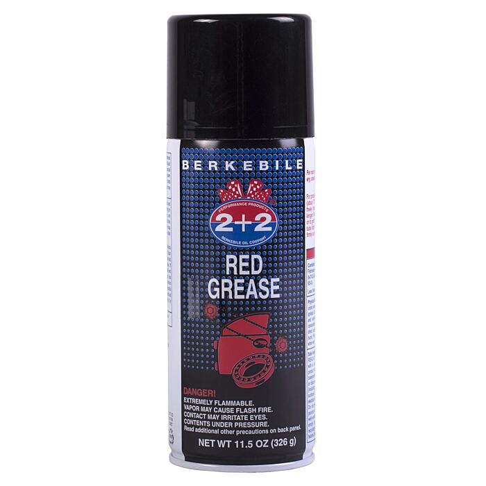 Berkebile 2+2 11.5 oz Aerosol Can Red Grease