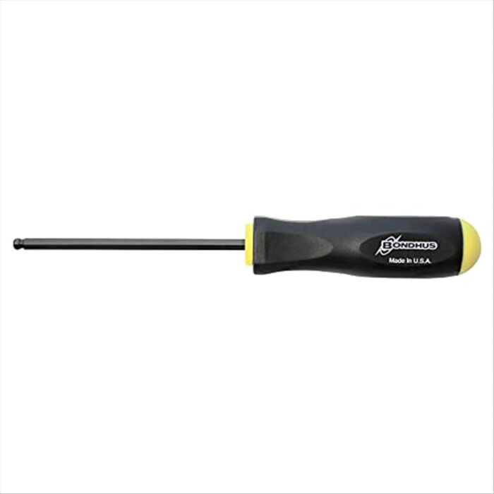 Bondhus Hex 0.05 in 4.1 in Standard Length Ball End Screwdriver