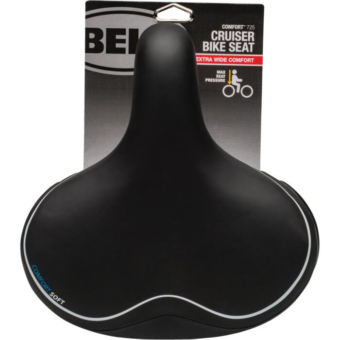 Bell Sports Flex Gel Memory Foam Saddle Bicycle Seat (Black)