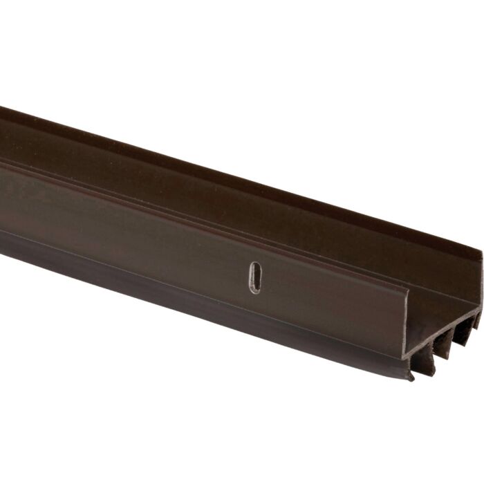 M-D Building Products 2 In. W. x 1.125 In. H. x 36 In. L. Vinyl Brown Door Bottom