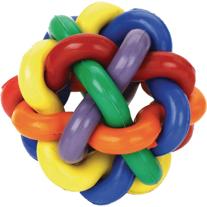 Multipet Nobbly Wobbly Ball Dog Toy