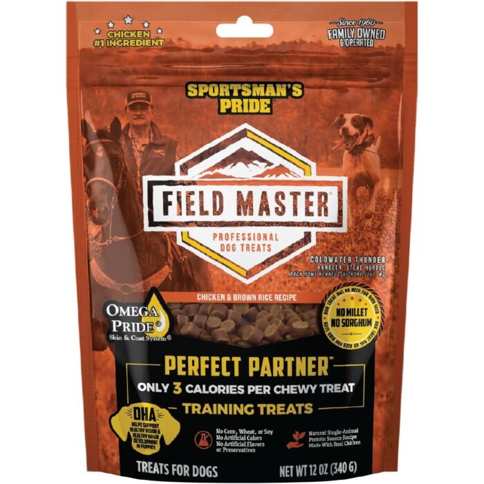 Field Master Perfect Partner™ Training Treats (Chicken & Brown Rice) 12 oz
