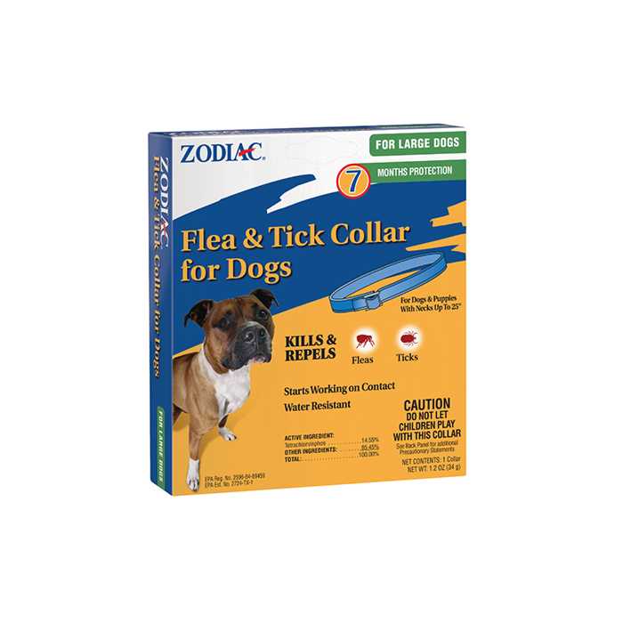 ZODIAC® Wellmark ZODIAC® 100520396 1.2 oz 7 months Odorless Dog Flea & Tick Collar