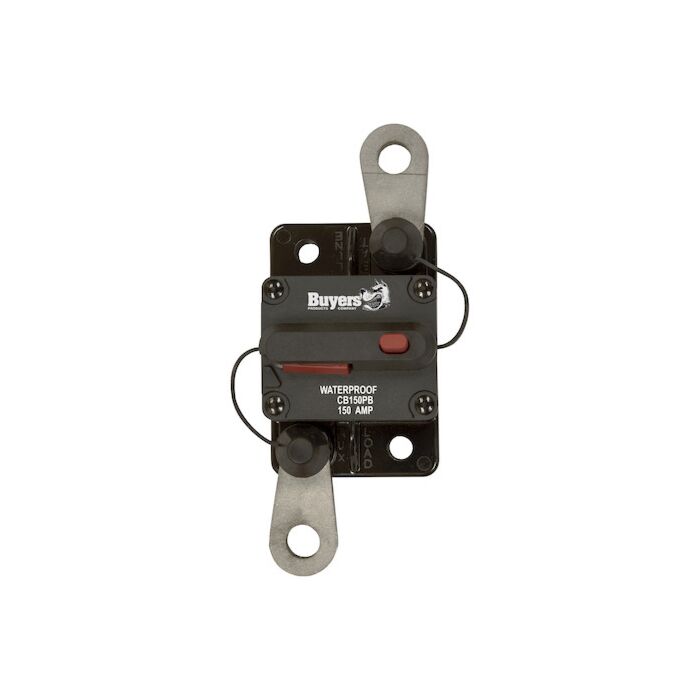Buyers 150 A 42 VDC Plastic Push-To-Trip Circuit Breaker