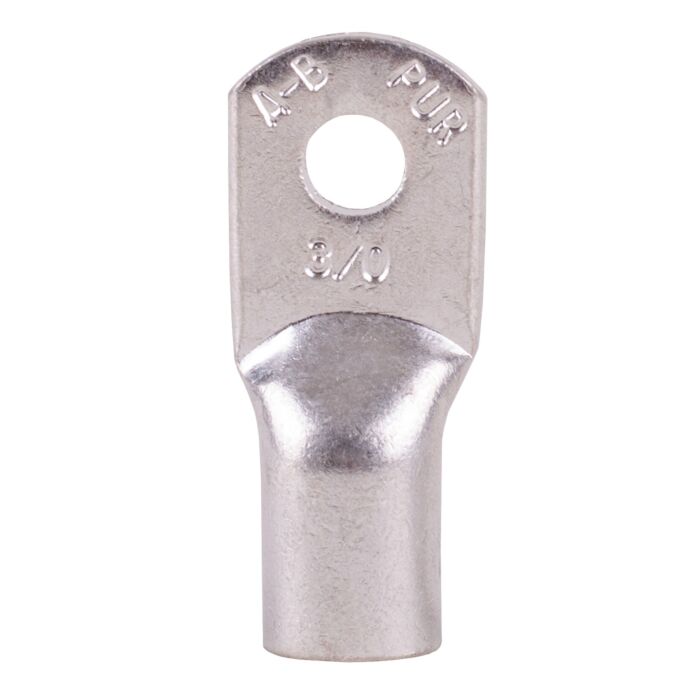 EAST PENN 3/0 ga Crimped/Soldered 3/8 in Extra Heavy Duty Power Lug