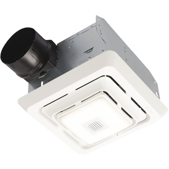 Broan Roomside Series Energy Star Ventilation Fan w/ LED Light & Bluetooth® Speaker - 70 CFM