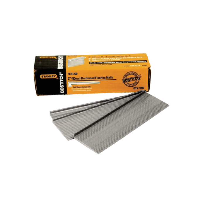 Bostitch Flooring Nails, L-Nail, 2-Inch, 1000-Pack
