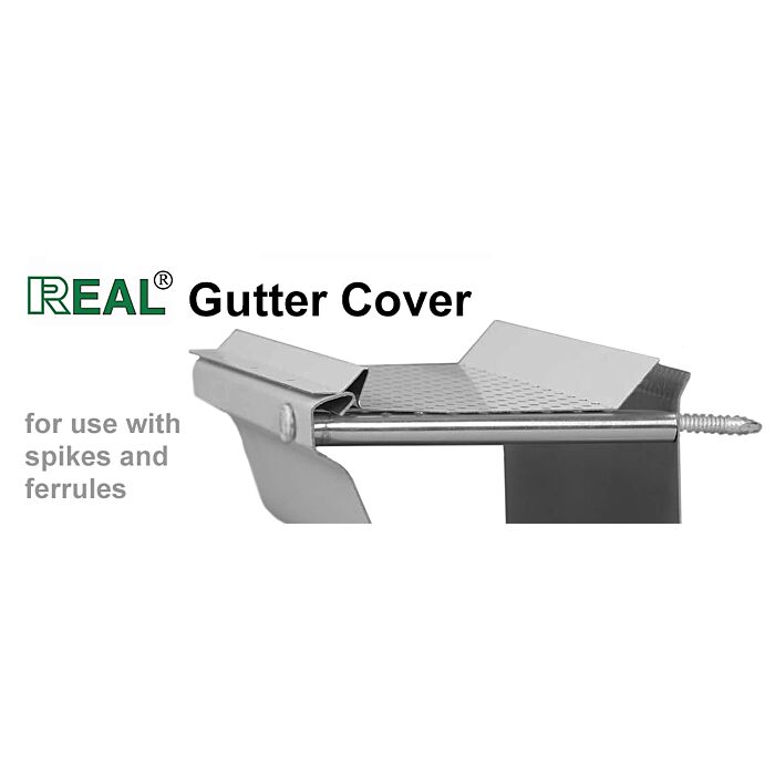 REAL® Raytec REAL® BG 54.4 48-1/2 in Aluminum Mill Gutter Cover