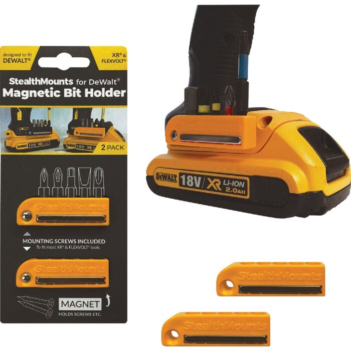 StealthMounts Dewalt Bit Holders 2pk