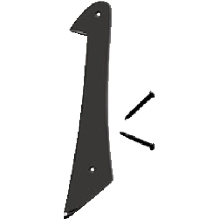 HY-KO Hy-Ko 4 In. Satin Black Number 1