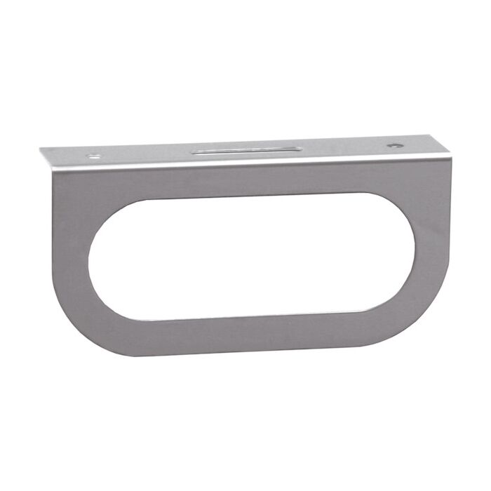 Buyers Bolt-On/Weld-On 430 SS Oval Cutout Shape DOT Light Bracket