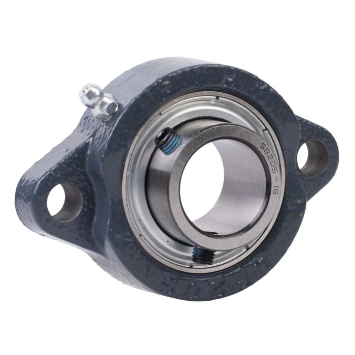 FYH 1 in 2-63/64 in 3 in Flange Mount Ball Bearing with Set Screw