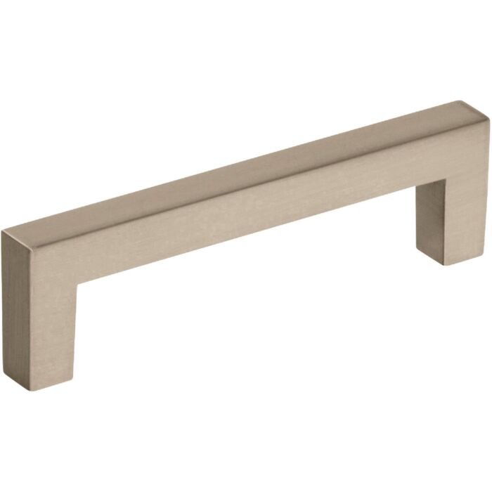 Amerock Monument 3.75 In. Satin Nickel Cabinet Drawer Pull
