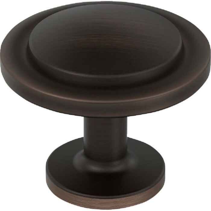Amerock Loop Round Knob (Oil Rubbed Bronze) 1-3/16 in.