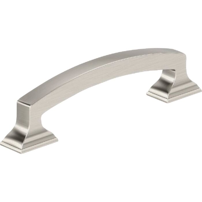 Amerock Everyday Basics Incisive Cabinet Pull (Satin Nickel) 3-3/4 in.