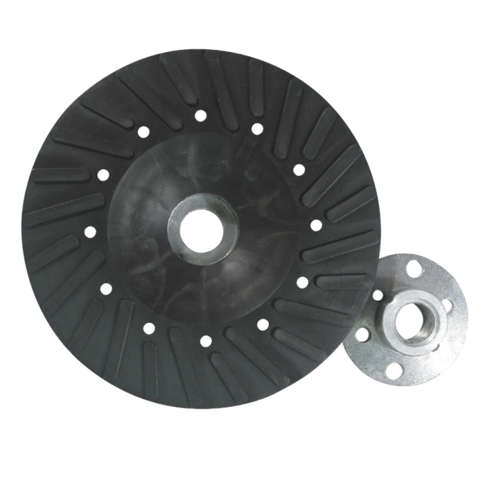 Pearl Abrasives 5 x 5/8-11 Backup Pad for Fiber Discs, Spiral-Faced