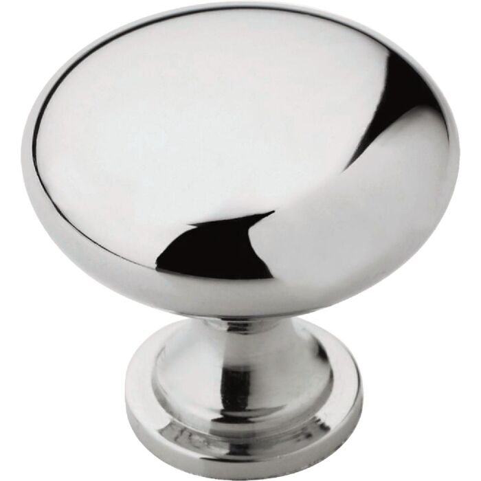 Amerock Edona Round Cabinet Knob (Polished Chrome) 1-1/4 in.