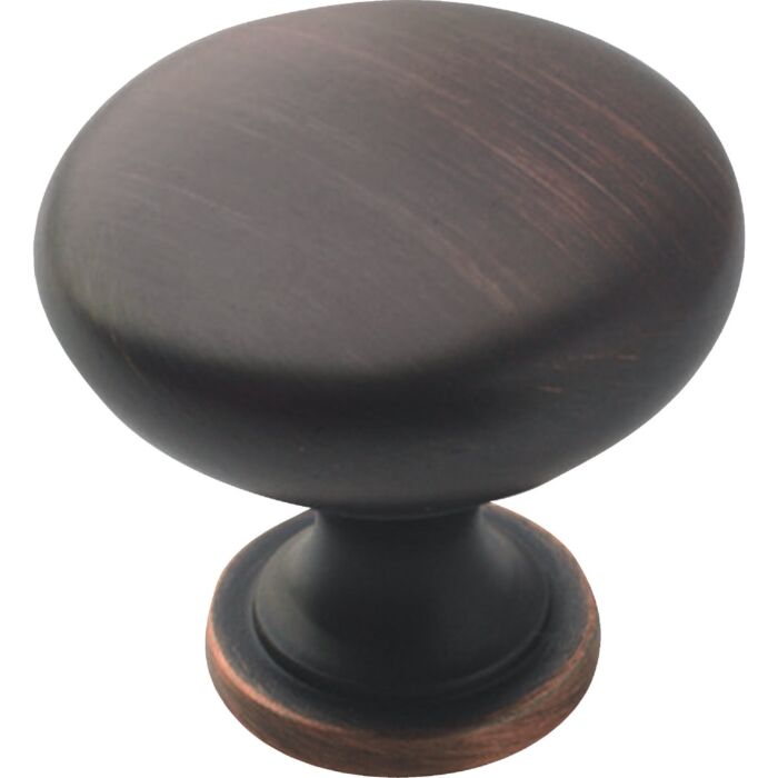 Amerock Edona Round Cabinet Knob (Oil Rubbed Bronze) 1-1/4 in.