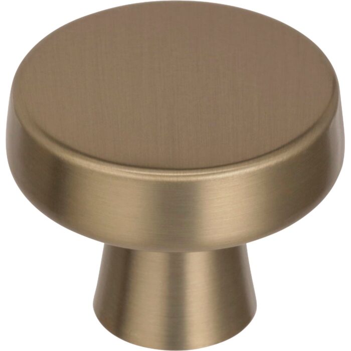 Amerock Blackrock 1.3125 In. Round Golden Champagne Cabinet Knob