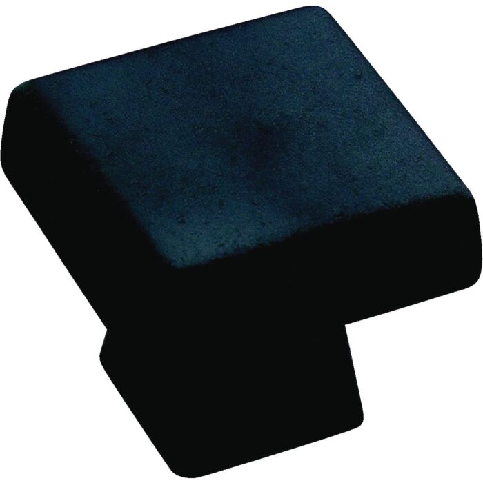 Amerock Blackrock 1.1875 In. Square Black Bronze Cabinet Knob