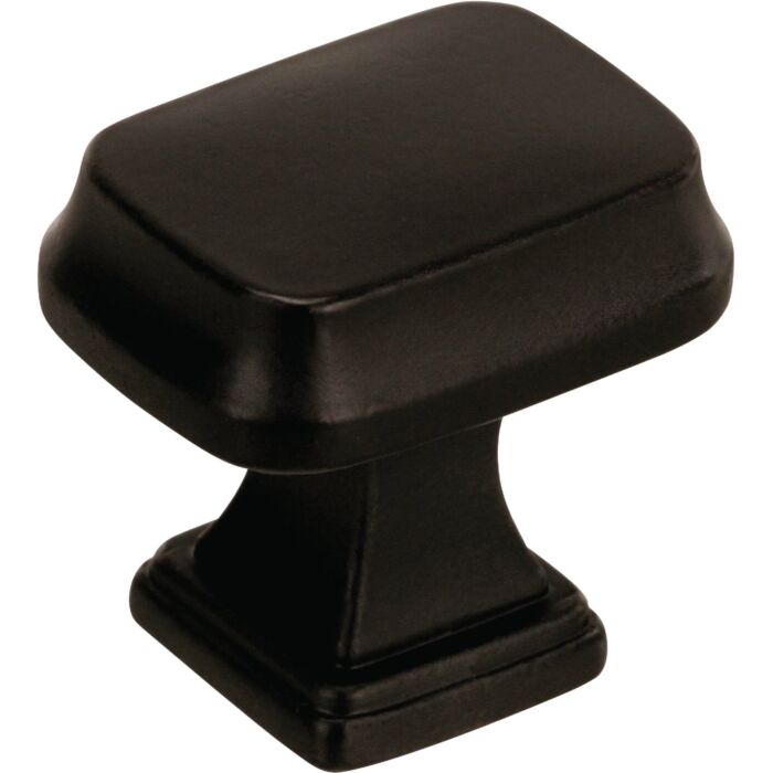 Amerock Revitalize Rectangle Black Bronze Cabinet Knob