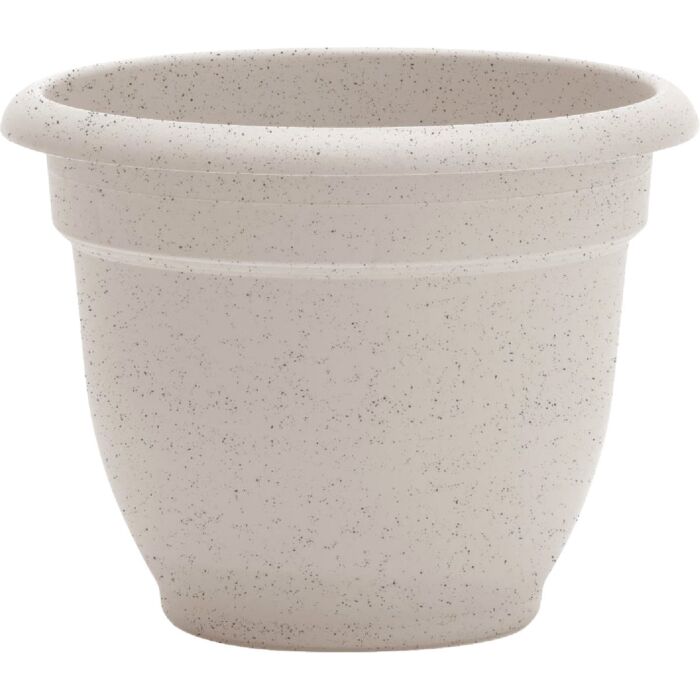 Bloem Ariana Self-Watering Plastic Planter (Vanilla White) 10 in.