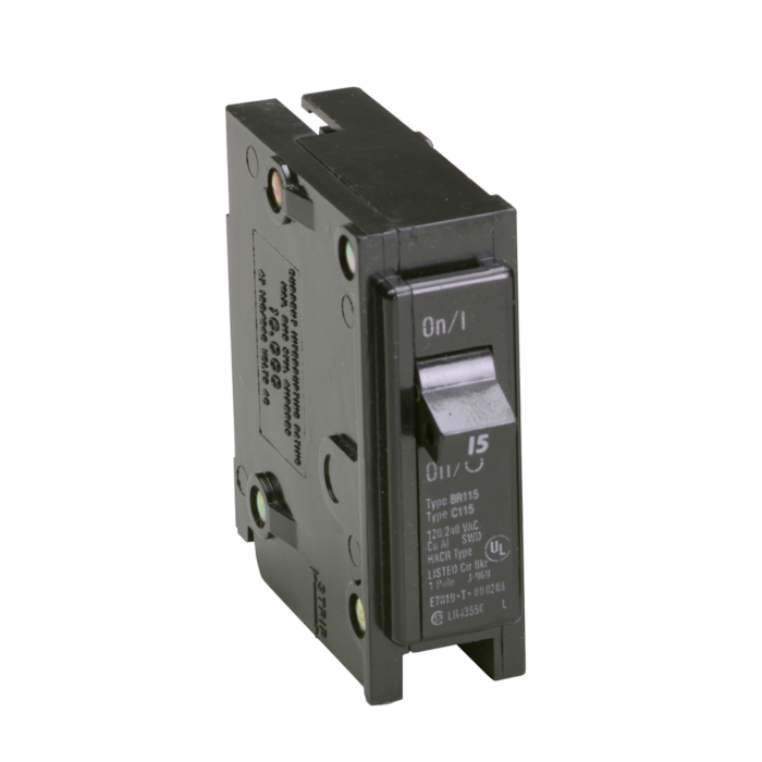 Cutler-Hammer Type BR 1-Inch Plug-On Circuit Breaker