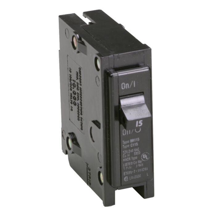 Cutler-Hammer Type BR 1-Inch Plug-On Circuit Breaker