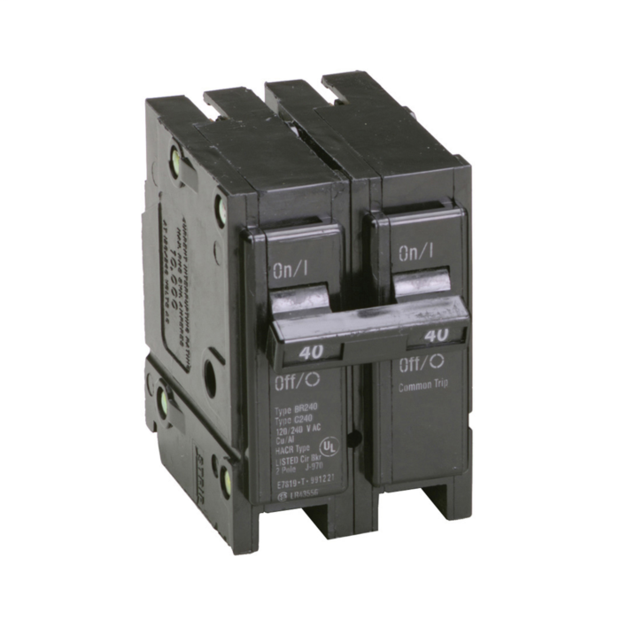 Cutler-Hammer Type BR 1-Inch Plug-On Circuit Breaker