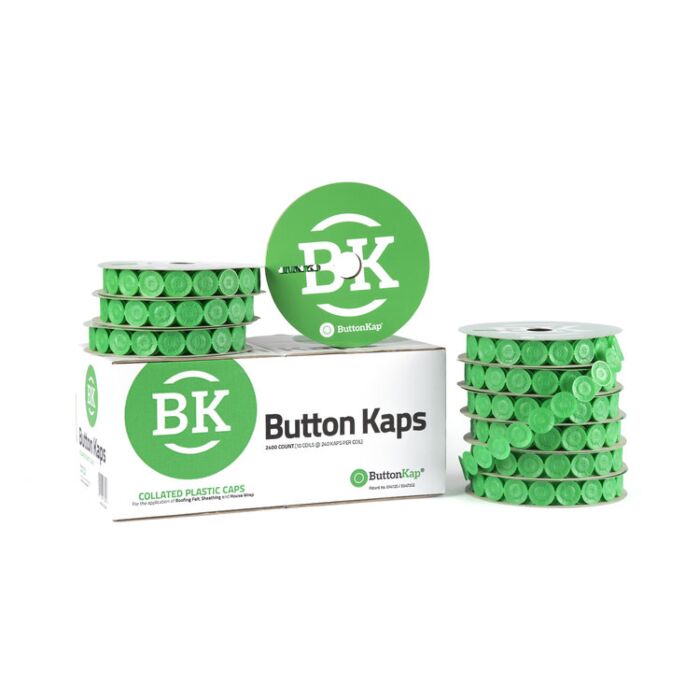 Bostitch Plastic Staples or Roofing Nails Round Cap