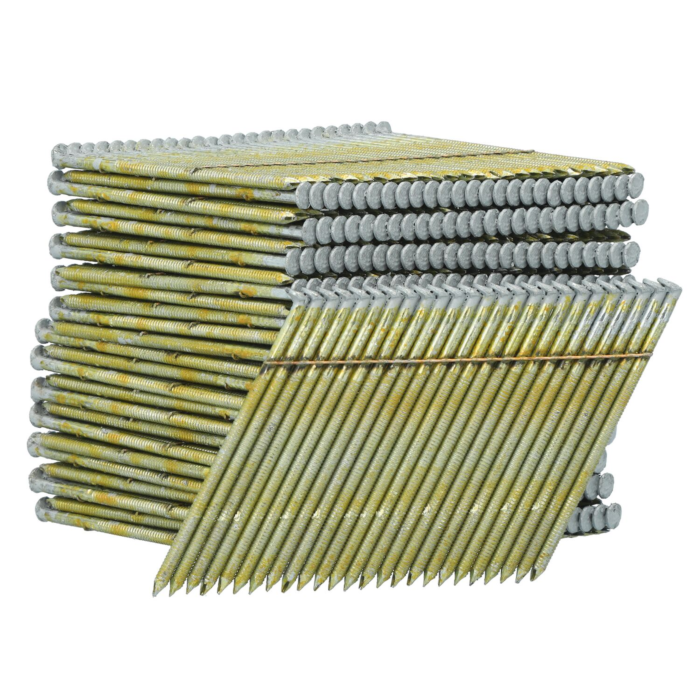 Bostitch Framing Nails, 28 Degree, Wire Weld, Galvanized, 3-Inch X .120-Inch, 2000-Pack