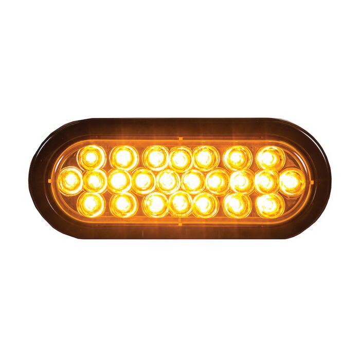 Buyers Amber LED 0.5 A Recessed Strobe Light