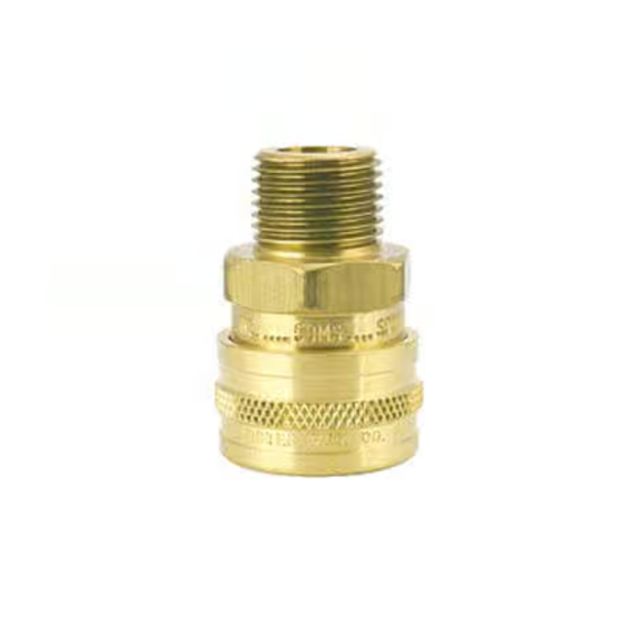 Foster 1/2" Quick Connect x 1/2" Male NPT Brass Plug