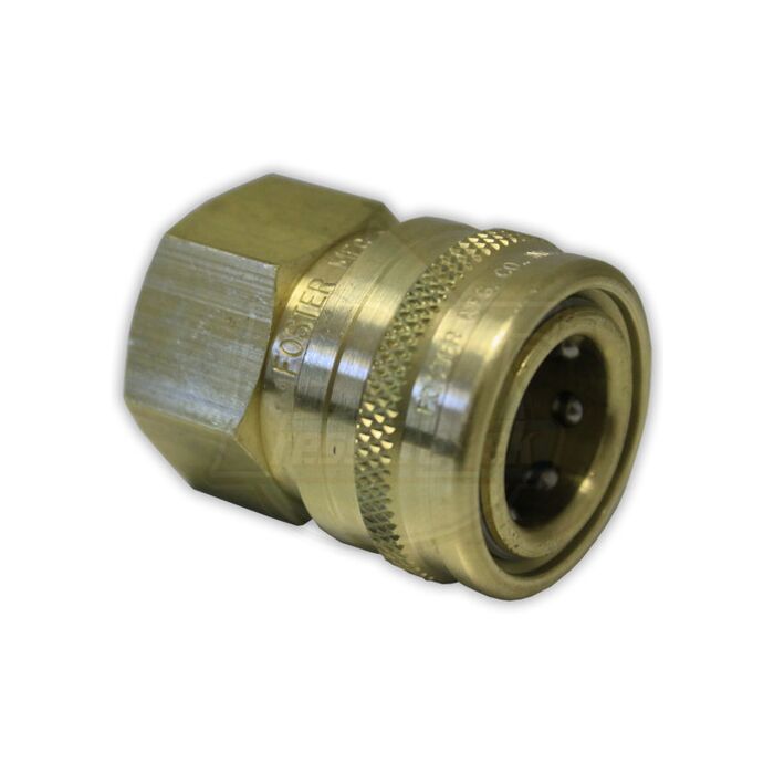 Foster 1/2" Quick Connect x 1/2" Female NPT Brass Socket