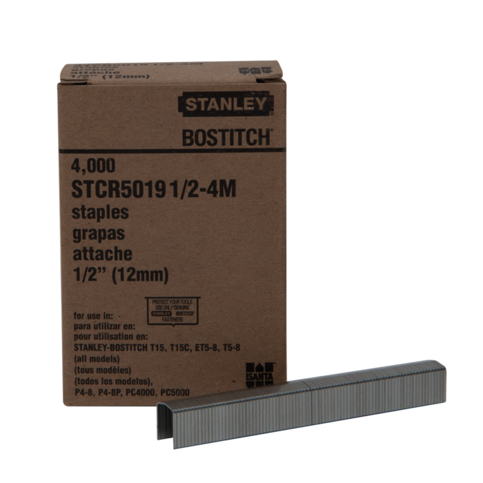 Bostitch 1/2-Inch By 7/16-Inch Heavy-Duty Powercrown Staple (4,032 Per Box)