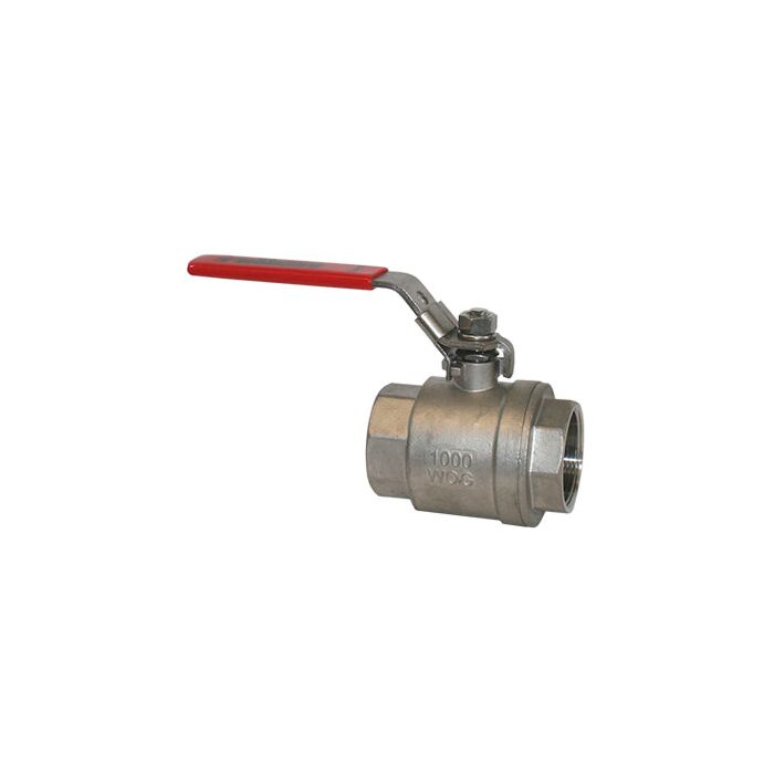 Merrill 1-1/2 x 1-1/2 in FIP x FIP 304 SS Ball Valve
