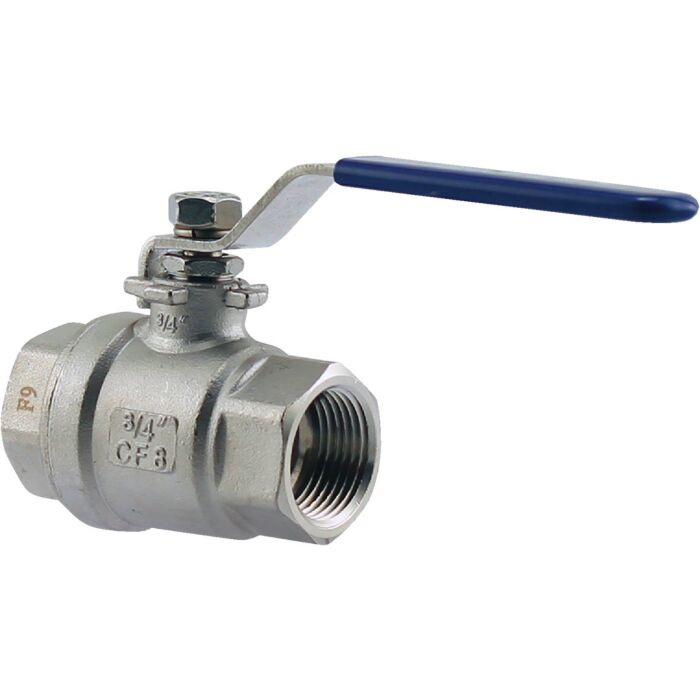 Merrill PLUMB-EEZE 1-1/4 In. FPT Stainless Steel Full Port Ball Valve