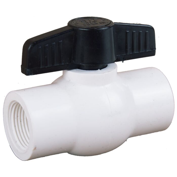 Boshart Industries 3/4" FPT PVC BALL VALVE EPDM SEAT - EPDM STEM O-RING