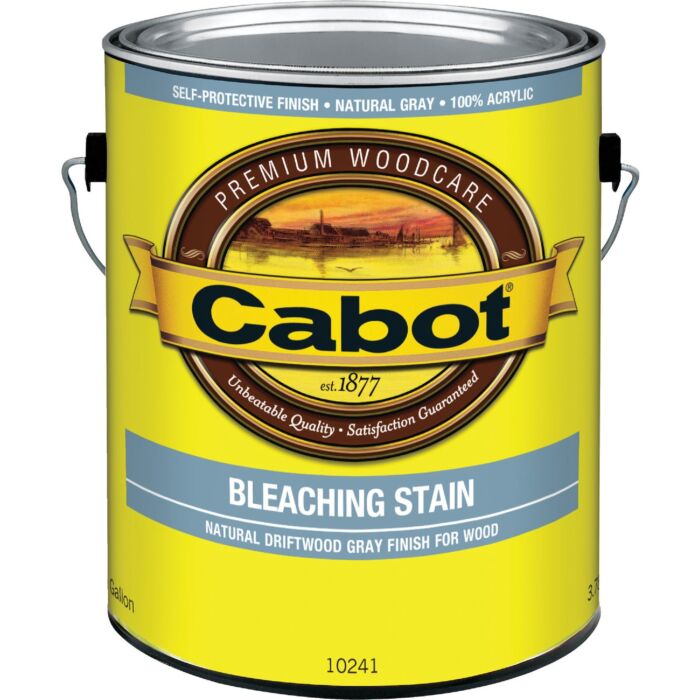 Cabot Bleaching Stain (Natural Driftwood Gray) 1 gal