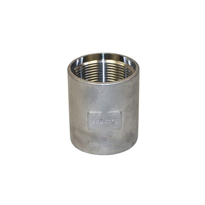 Merrill Coupling 1-1/2 in 304 SS Drop Pipe Coupling