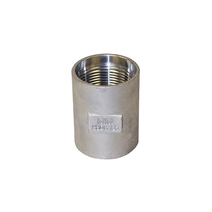 Merrill Coupling 1-1/4 in 304 SS Drop Pipe Coupling