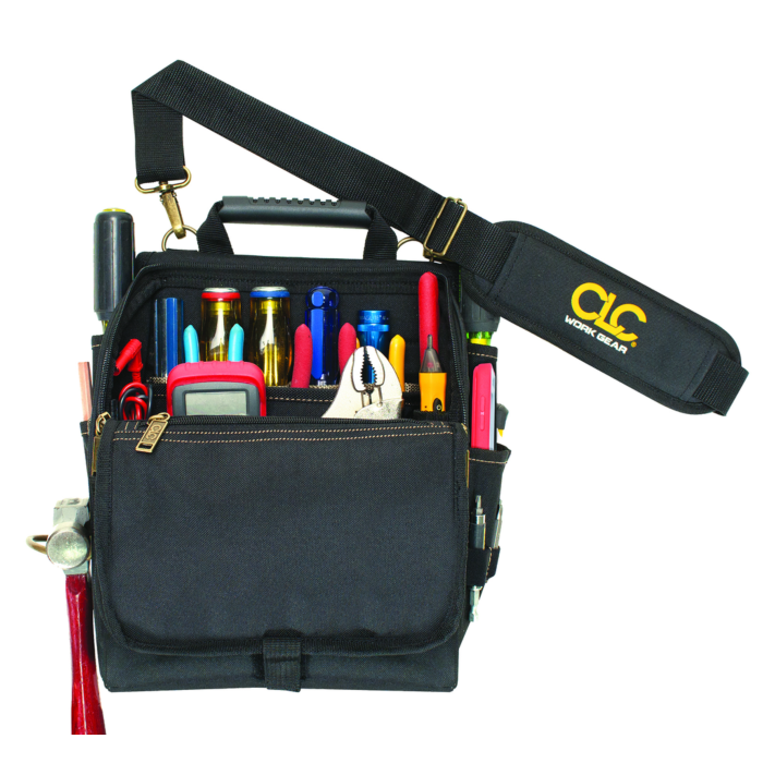 CLC 21 Pocket Zippered Professional Electrician's Tool Pouch