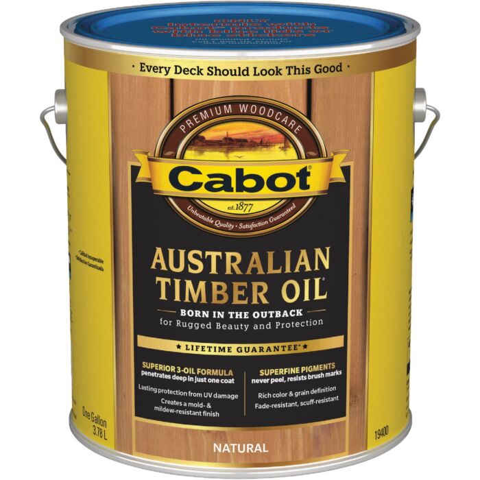 Cabot Australian Timber Oil Low VOC (Natural) 1 gal